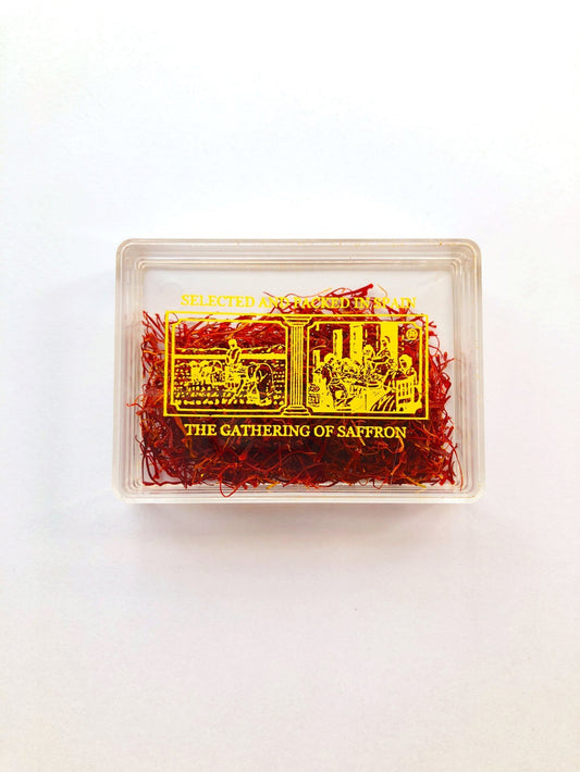 100% Pure Saffron Strands -The Gathering of Saffron Brand ( 5 Grams Pack)