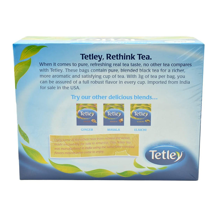 Tetley Premium Black Tea Full Flavor - 80 Ct 2 Pack (2 x 8.47 Oz)