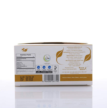 Refresh Your Senses with HEMANI Ginseng Herbal Tea - Pure & Natural - 20 Tea Bags per Box