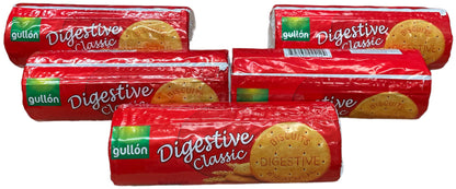 Gullon Digestive Biscuits Classic Cookies - No Cholesterol, 0 trans fat - 14.1 Ounce - Pack of 1