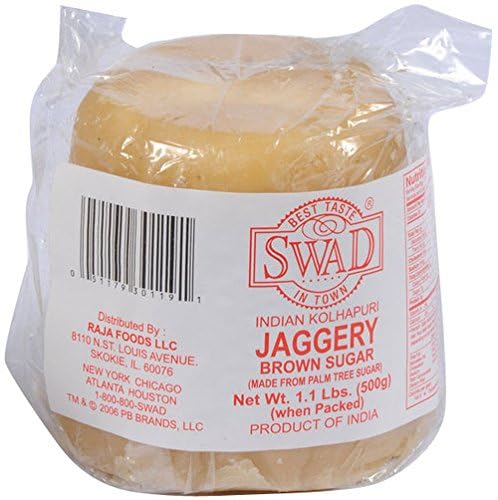 Swad Indian Kolhapuri Jaggery (gur) 1 lb