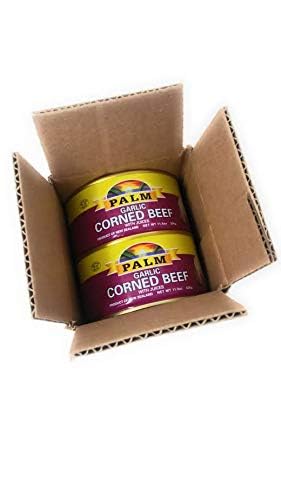 Palm Corned Beef Garlic Flavored with Juices 326g, 2 Pack