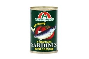 Masagana, Sardines in Tomato Sauce, 5.5 oz