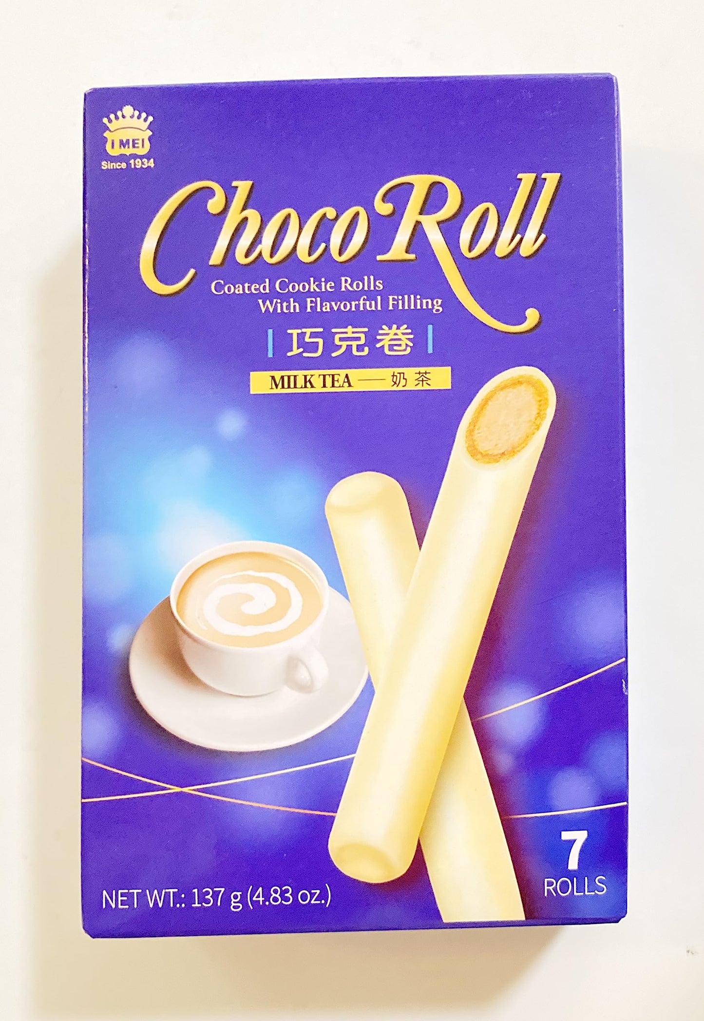 IMei Choco Roll (Milk Tea)4.83 Oz-2 Pack