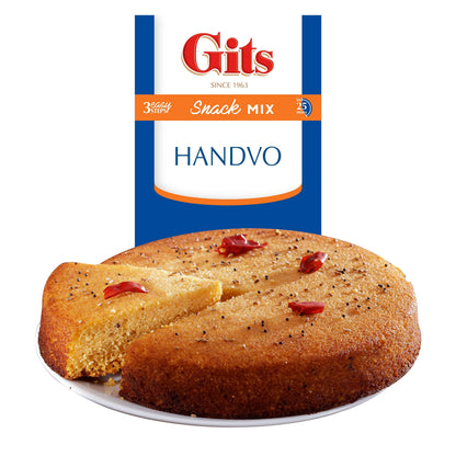 Gits Instant Handvo Snack Mix, 800g (Pack of 4 X 200g Each)
