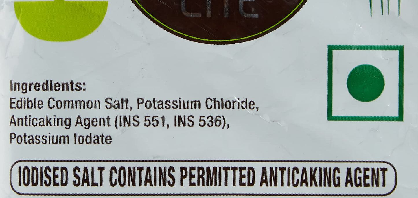 Tata Salt Lite ( Low Sodium ) 1 kg - Food / Masala / Dal