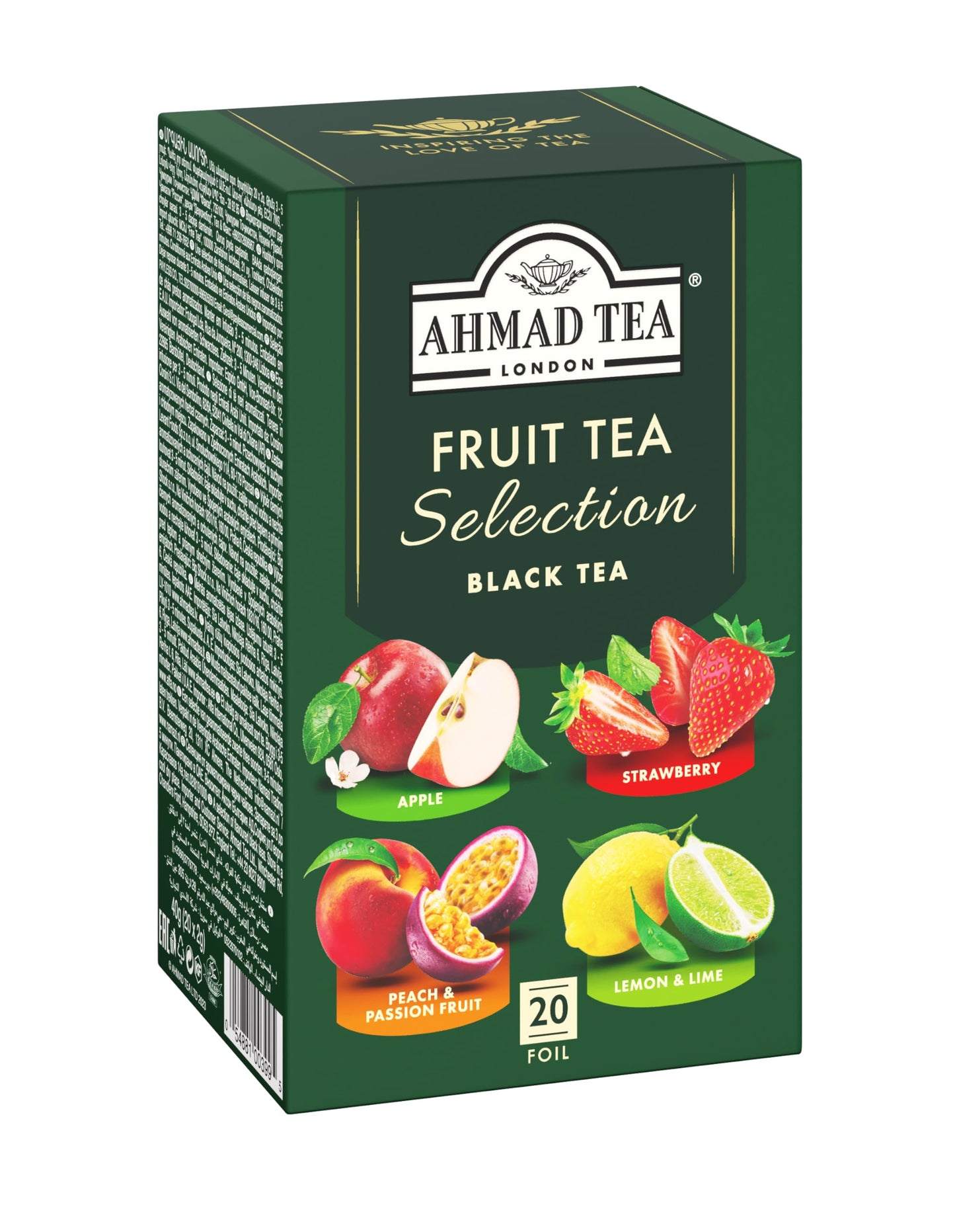 Ahmad Tea Fruit Tea Selection 20 foil teabags