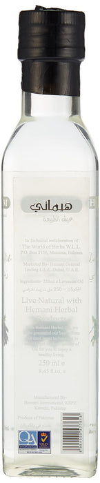 Hemani Lavender Oil 250mL - 8.5 FL OZ - Aromatherapy Essential Oil