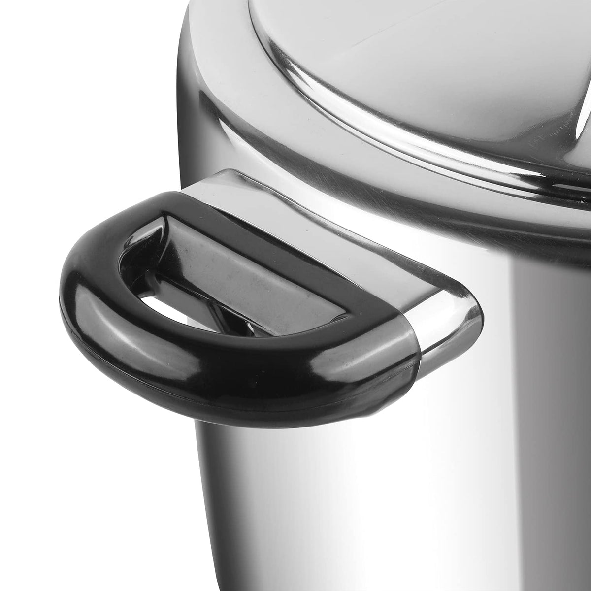 Vinod Pressure Cooker Stainless Steel Inner Lid - 7 Liter Sandwich Bottom Indian Pressure Cooker Induction Friendly Cooker Best Used For Indian Cooking, Soups, and Rice Recipes, Quinoa