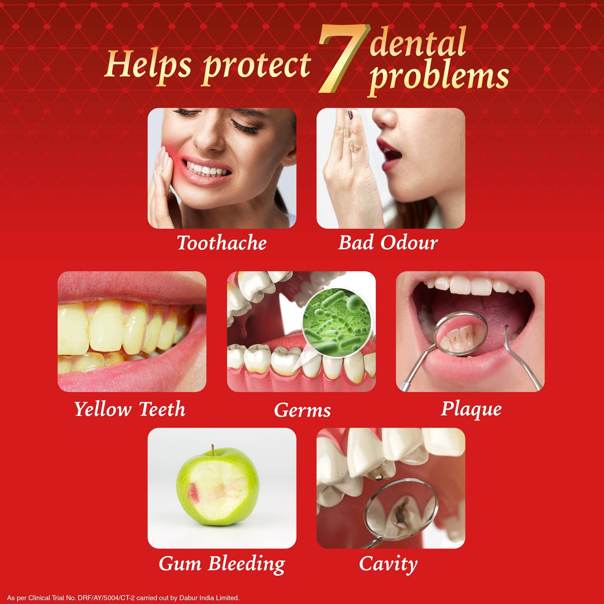 Dabur Red Paste Ayurvedic Toothpaste 600 gm