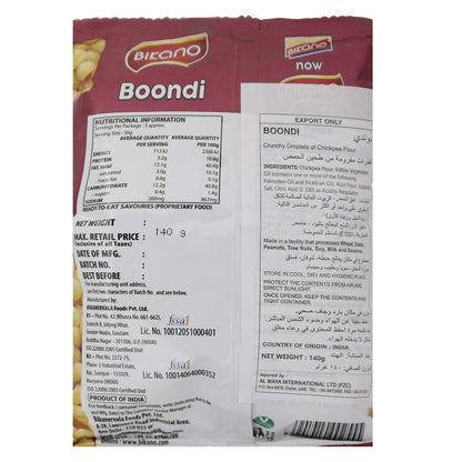 Bikano Boondi a Truely Authentic Taste
