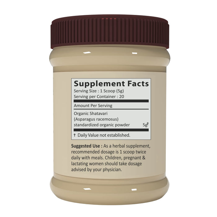 Vedaone USDA Organic Shatavari Powder (100 g)