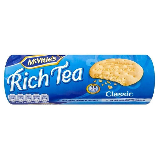 McVitie's Classic Rich Tea Biscuits 300g (Pack of 6)