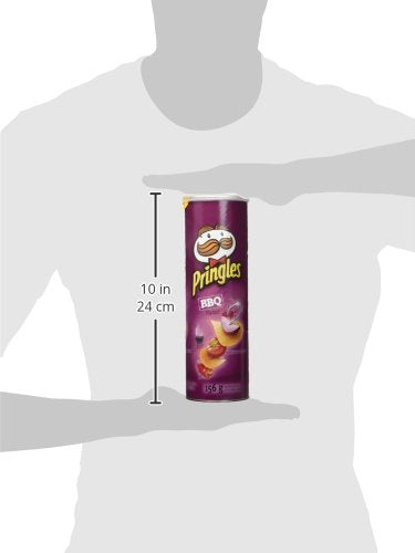 Pringles BBQ Flavor Potato Chips, 156g, (Imported from Canada)