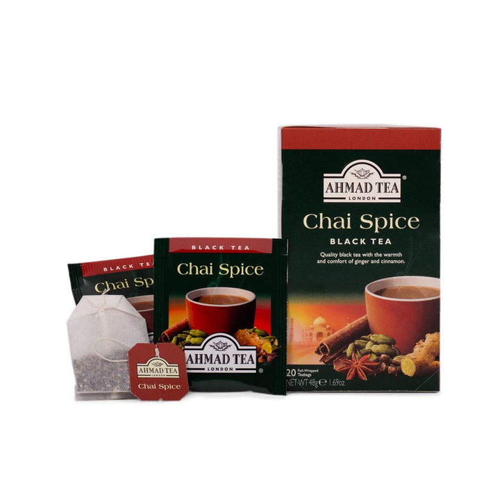 Ahmad Tea Digest- Chai Spice Black Tea 20 foil wrapped