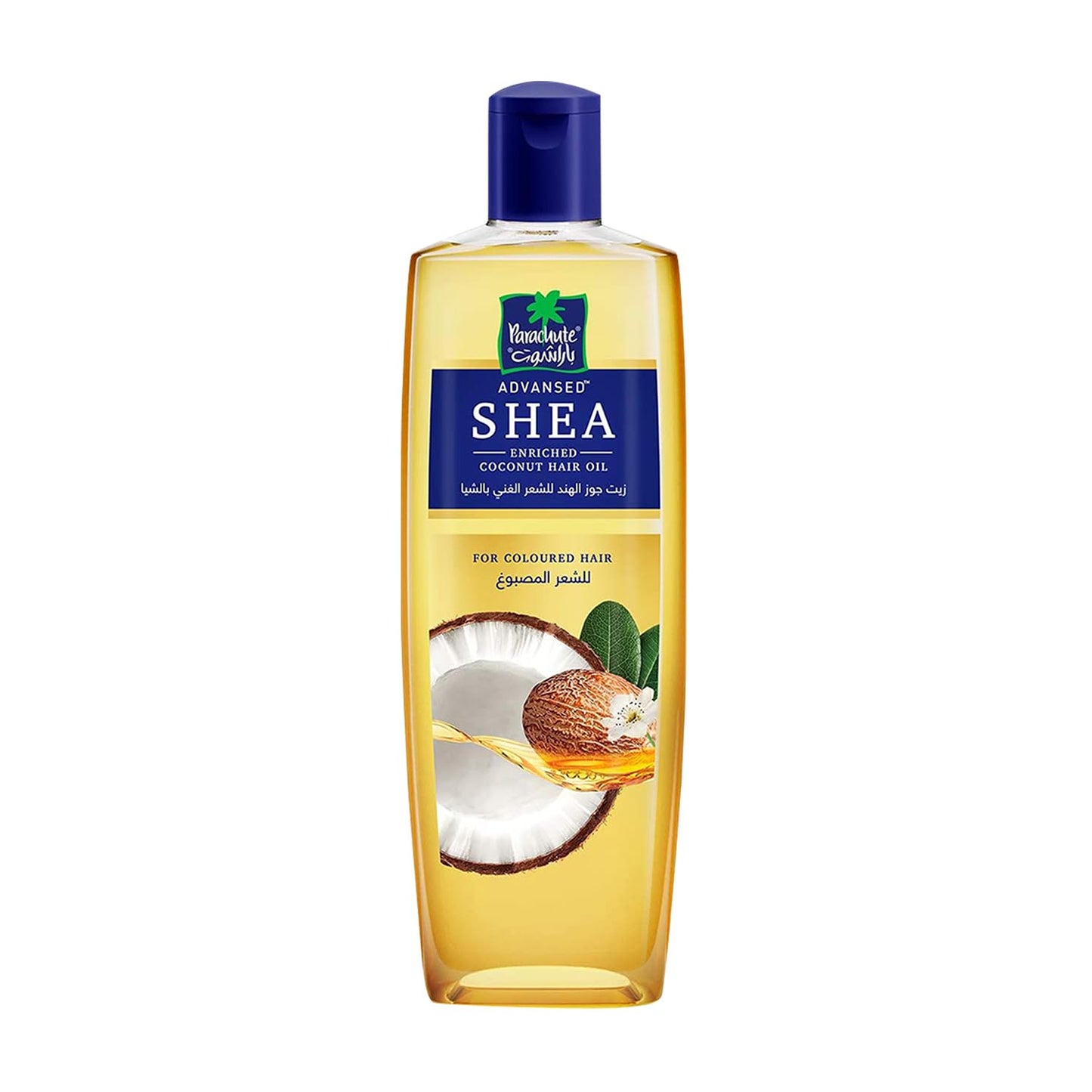 Parachute Advansed Moisturising Shea Hair Oil With Coconut, Deeply Nourishes Hair, Strengthens And Adds Shine, 200 Ml, Golden