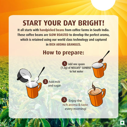 Nescafe Sunrise Coffee - 200 Gms - India - Indian Coffee