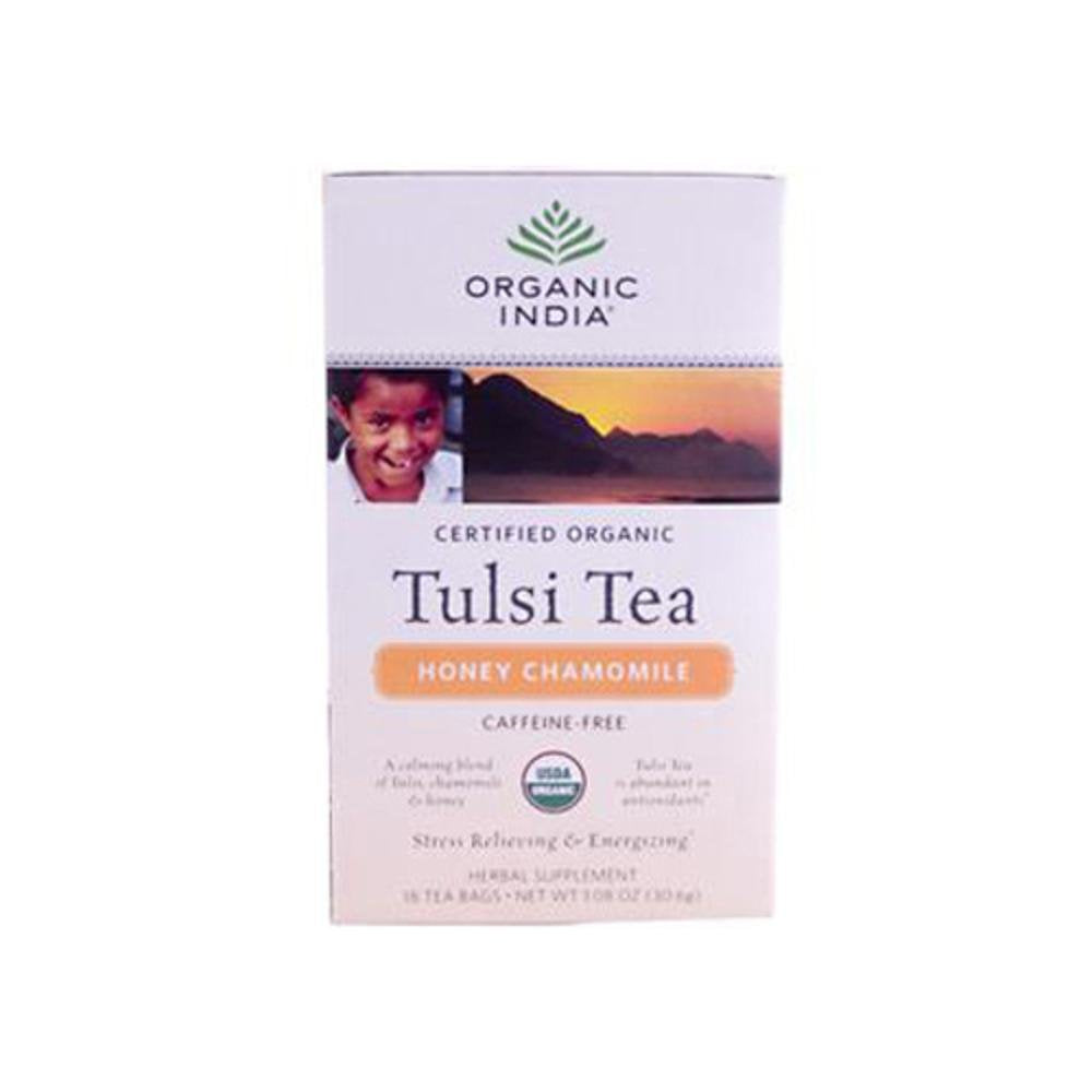 Organic India Tulsi Tea Honey Chamomile - 18 Tea Bags