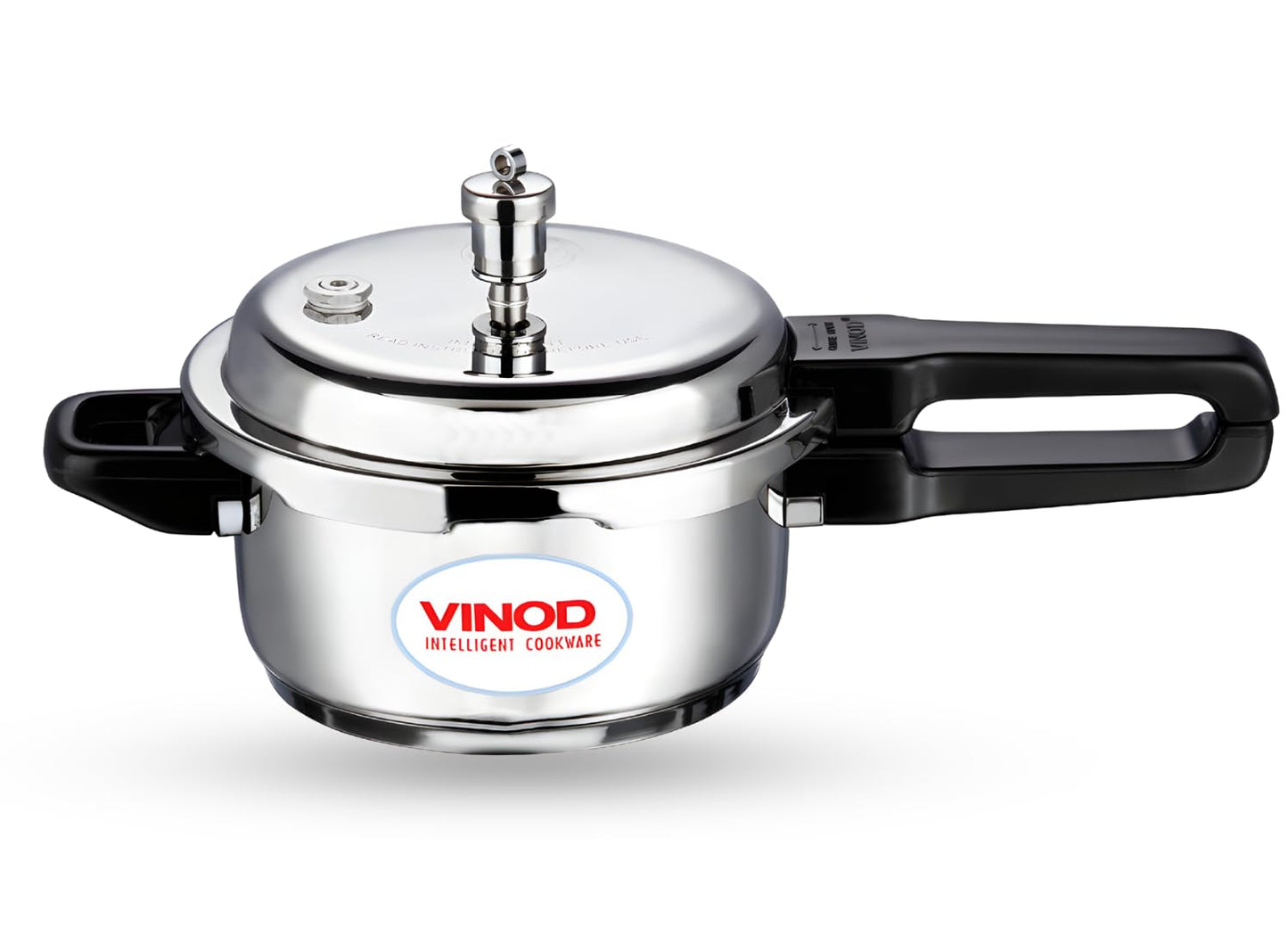 Vinod St. Steel Pressure Cooker 5 Litres - Indian Cookware