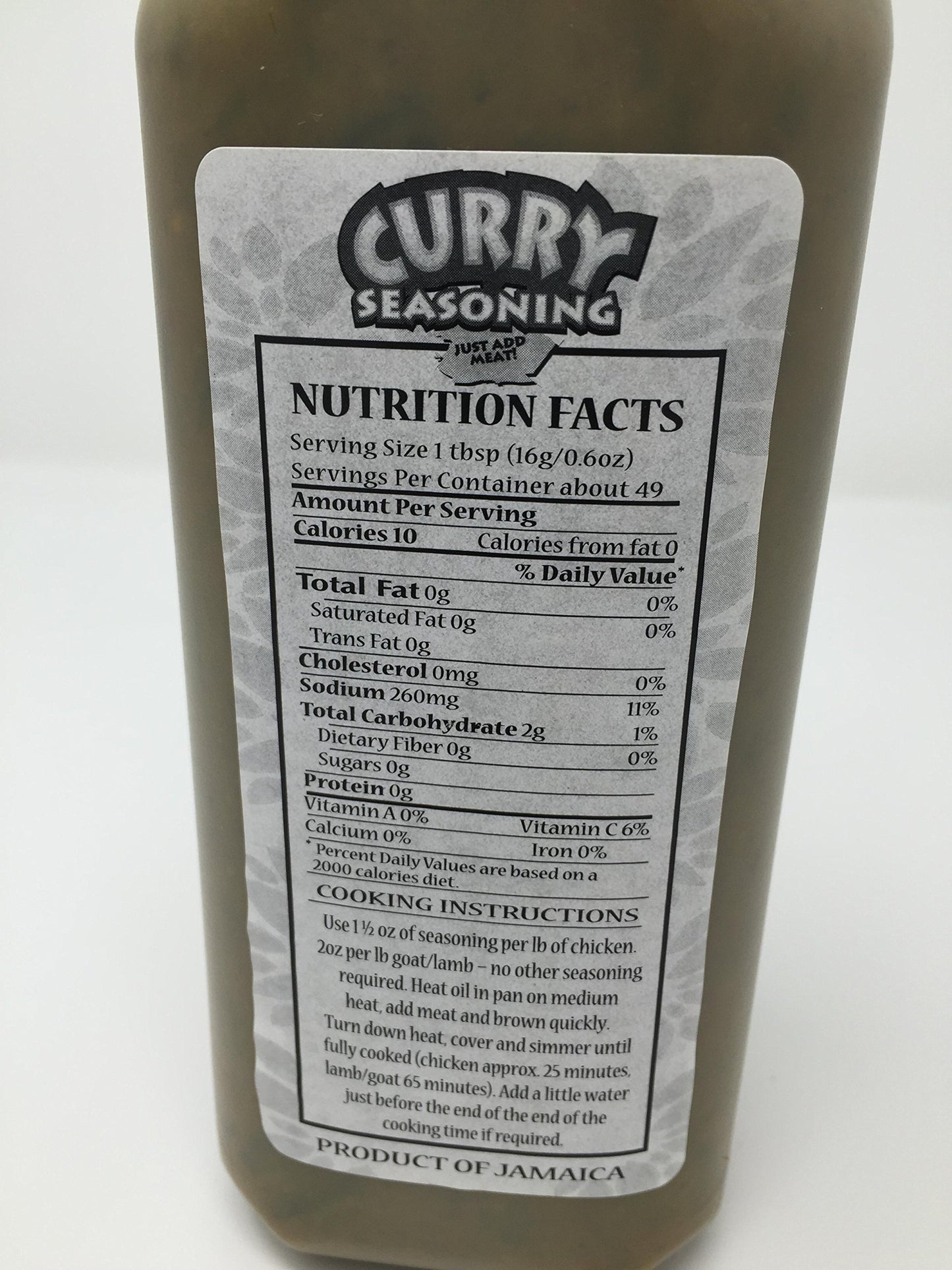 Spur Tree Jamaican Curry Seasoning Experience Authentic Jamaican Taste All-Natural And Fresh Ingredients Curry Seasoning Jamaican Curry Jamaican (35 Oz)