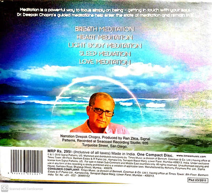 The Journey Inward [Audio CD] DR DEEPAK CHOPRA