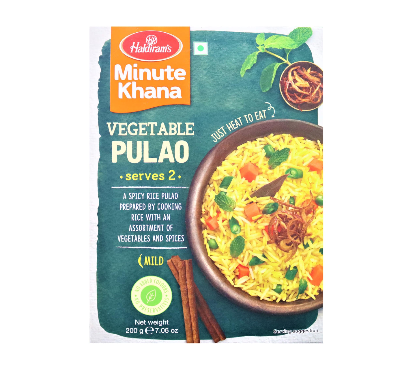 Haldiram's Minute Khana- Veg Pulao 200 gms