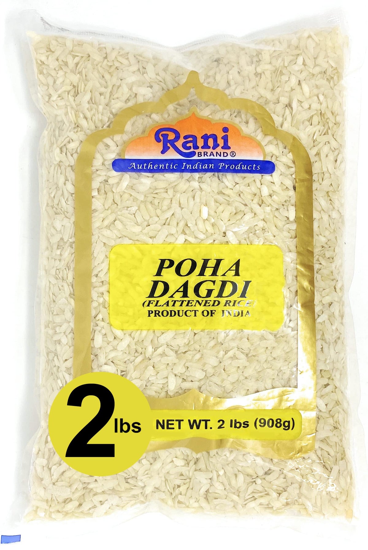 Poha Dagdi Extra Thick Poha 2 lb - Gourmet Indian Good