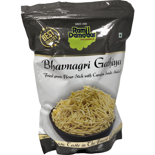 Ramji Damodar Bhavnagri Gathia 400 gm - Snacks & Savory