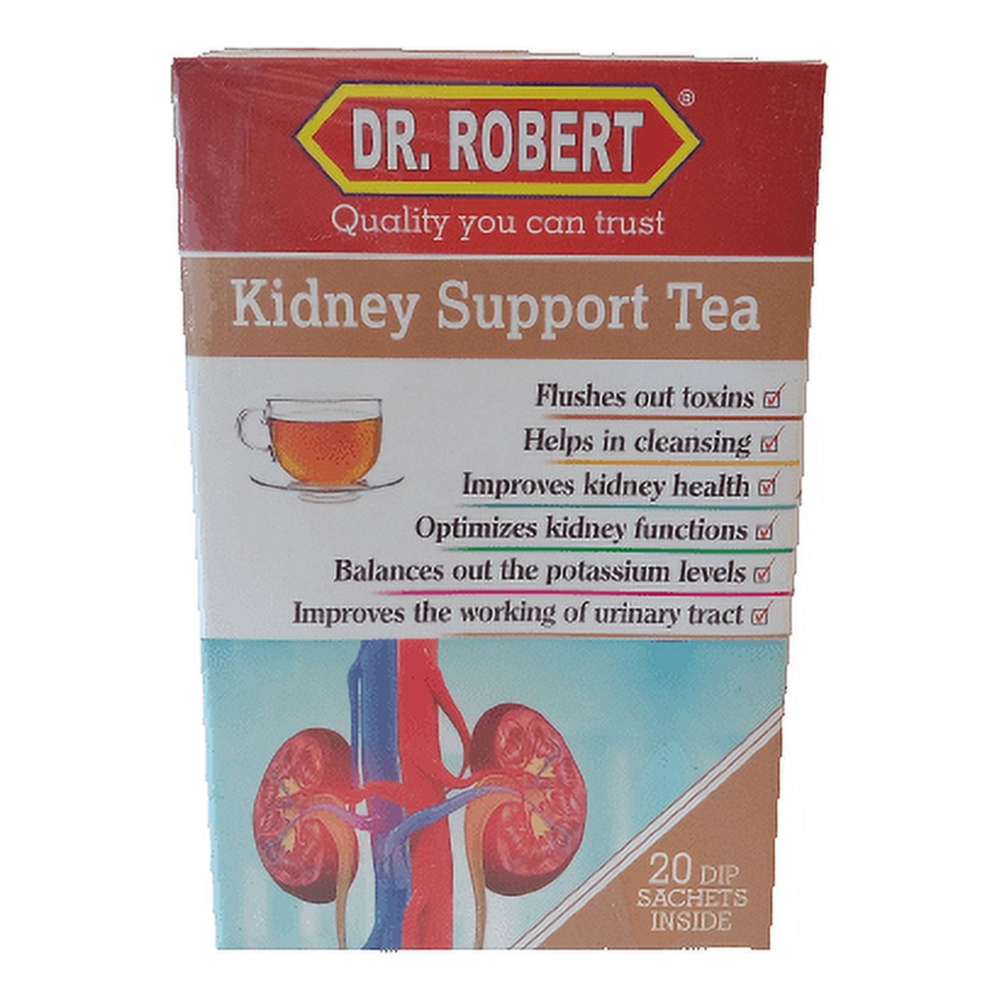 Dr. Robert Kidney Support Tea, Twin Pack