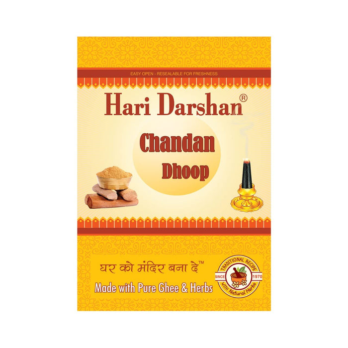 Hari Darshan Chandan Dhoop 10 sticks x 12pkt