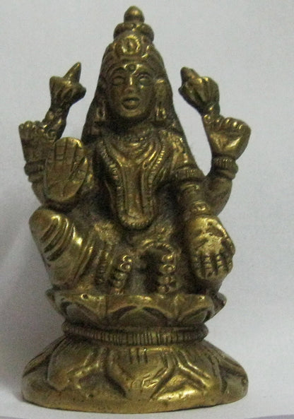 BRASS STATUE OF GODESS LAKSHMI - 21