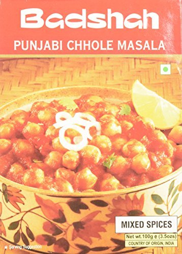 Badshah Masala, Punjabi Chole, 3.5-Ounce Box (Pack of 12) by Badshah