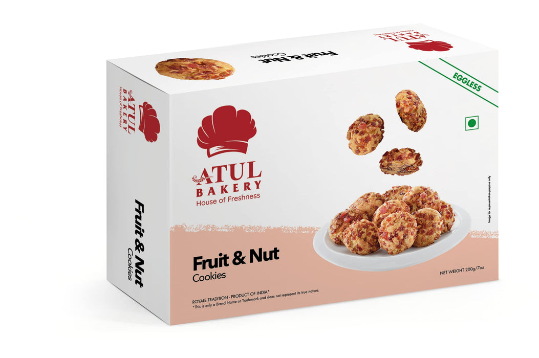 Atul Bakery- Fruit & Nut Cookies 400 gms