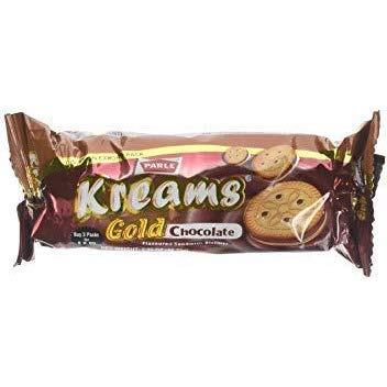 Parle Kreams Chocolate 66 gm - Snacks & Savory