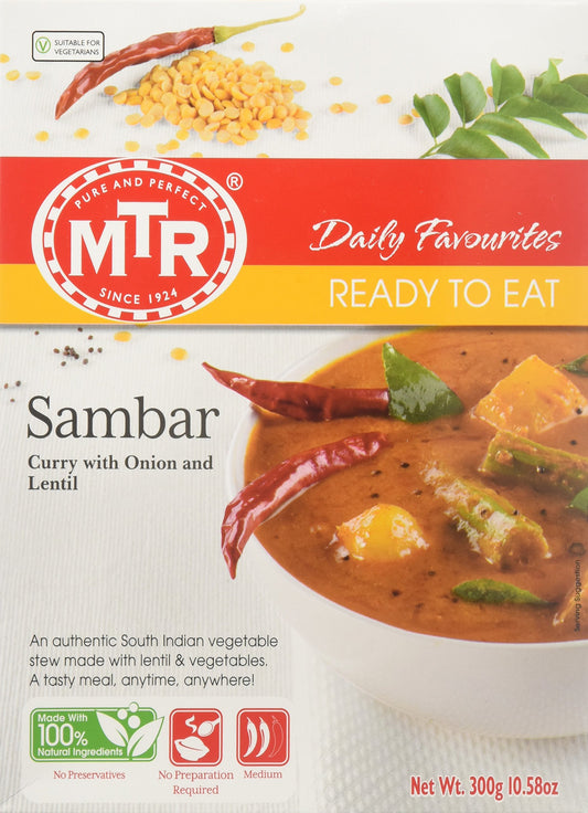 MTR Ready To Eat Sambar 300 gms