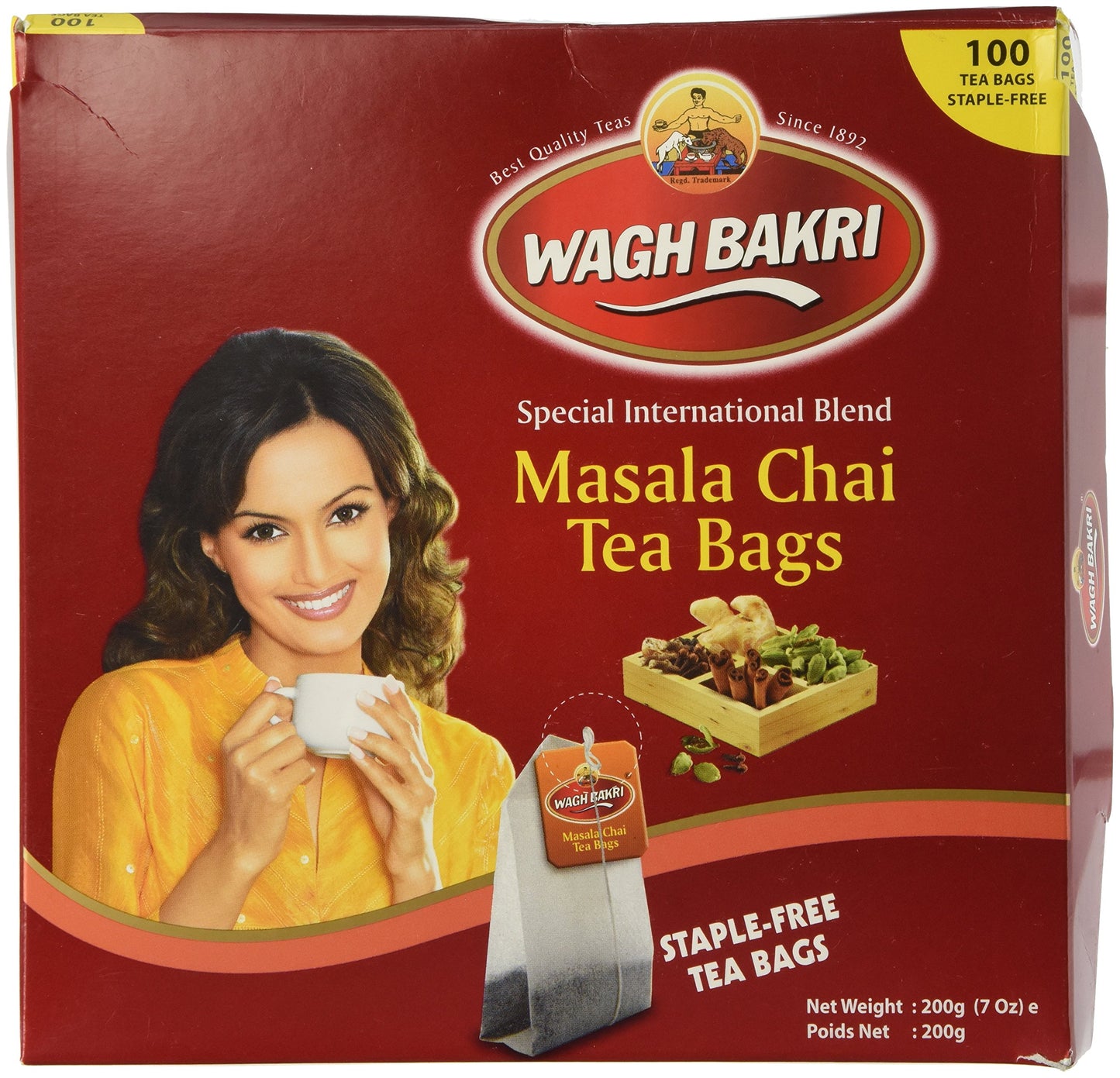 Wagh Bakri Masala Chai 100'S