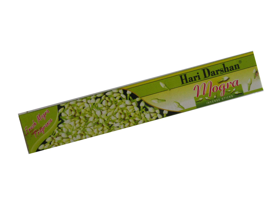 Hari Darshan Fresh Mogra (Jasmine) Incense Sticks x 12