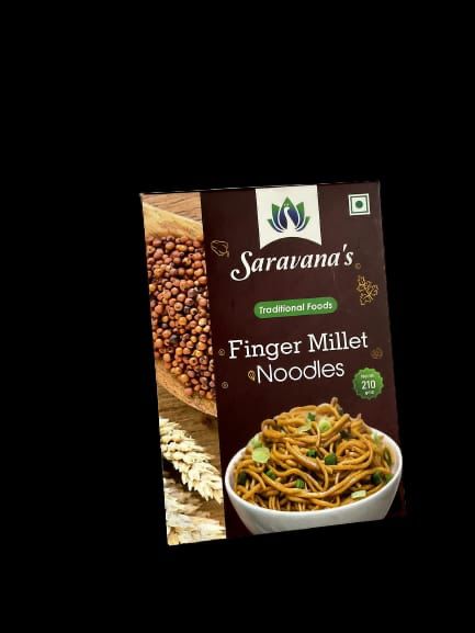 Saravana'S Finger Millet Noodles 210 gm - Gourmet Indian Good