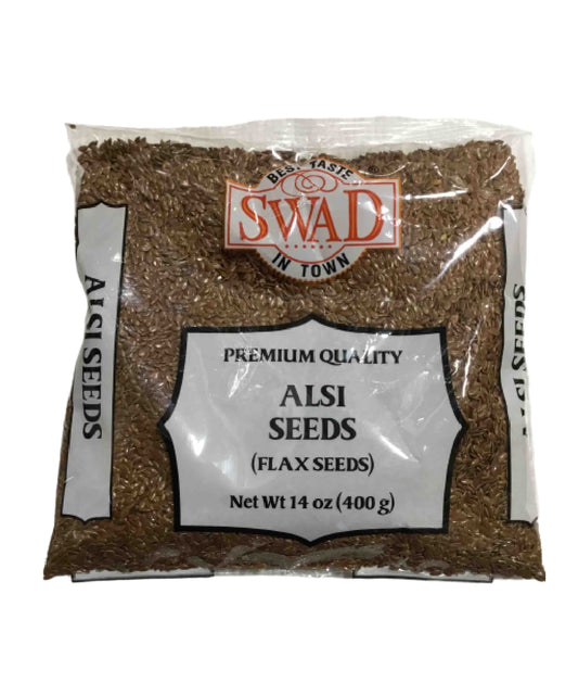 Swad Alsi Seeds ( Flax Seeds) 14 Oz