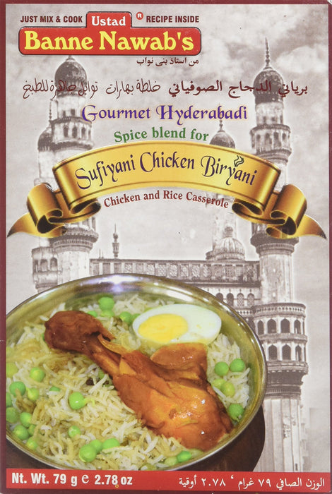 Banne Nawab's Sufiani Chicken Biryani 79 gms