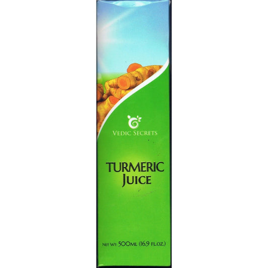 Vedic Secrets Turmeric Liquid Ayervedic High Absorption Curcumin 500ml 16.9 Oz