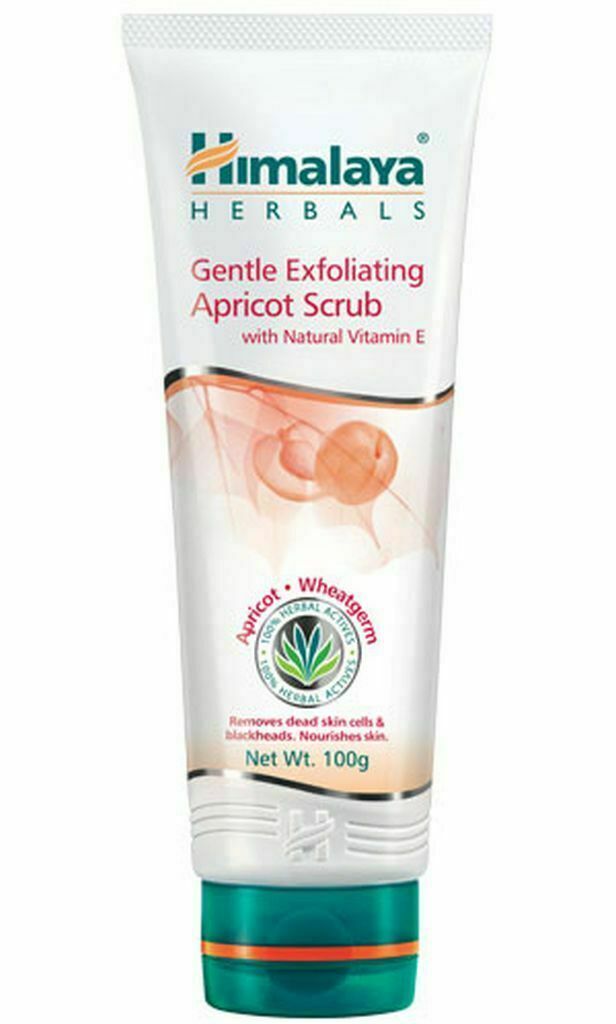 Himalaya Gentle Exfoliating Apricot Scrub with Vitamin E - 100g tube