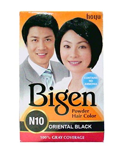 Bigen Powder hair Color N10 Oriental Black