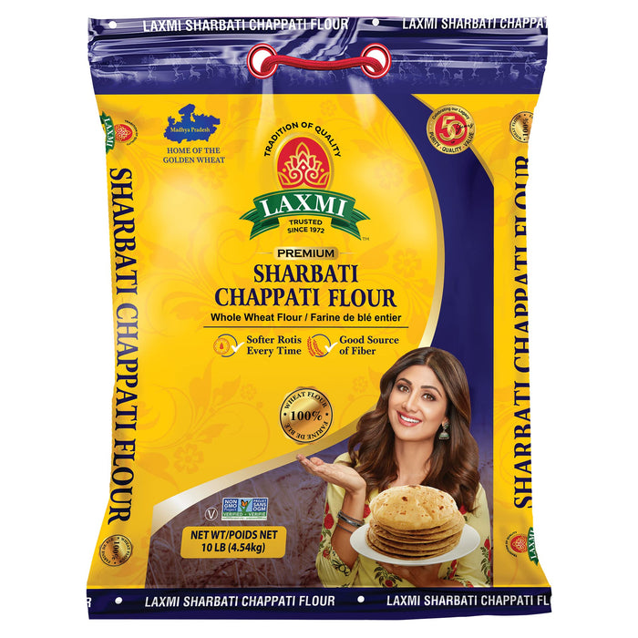 Laxmi Sharbati Chapati Flour 10 lbs