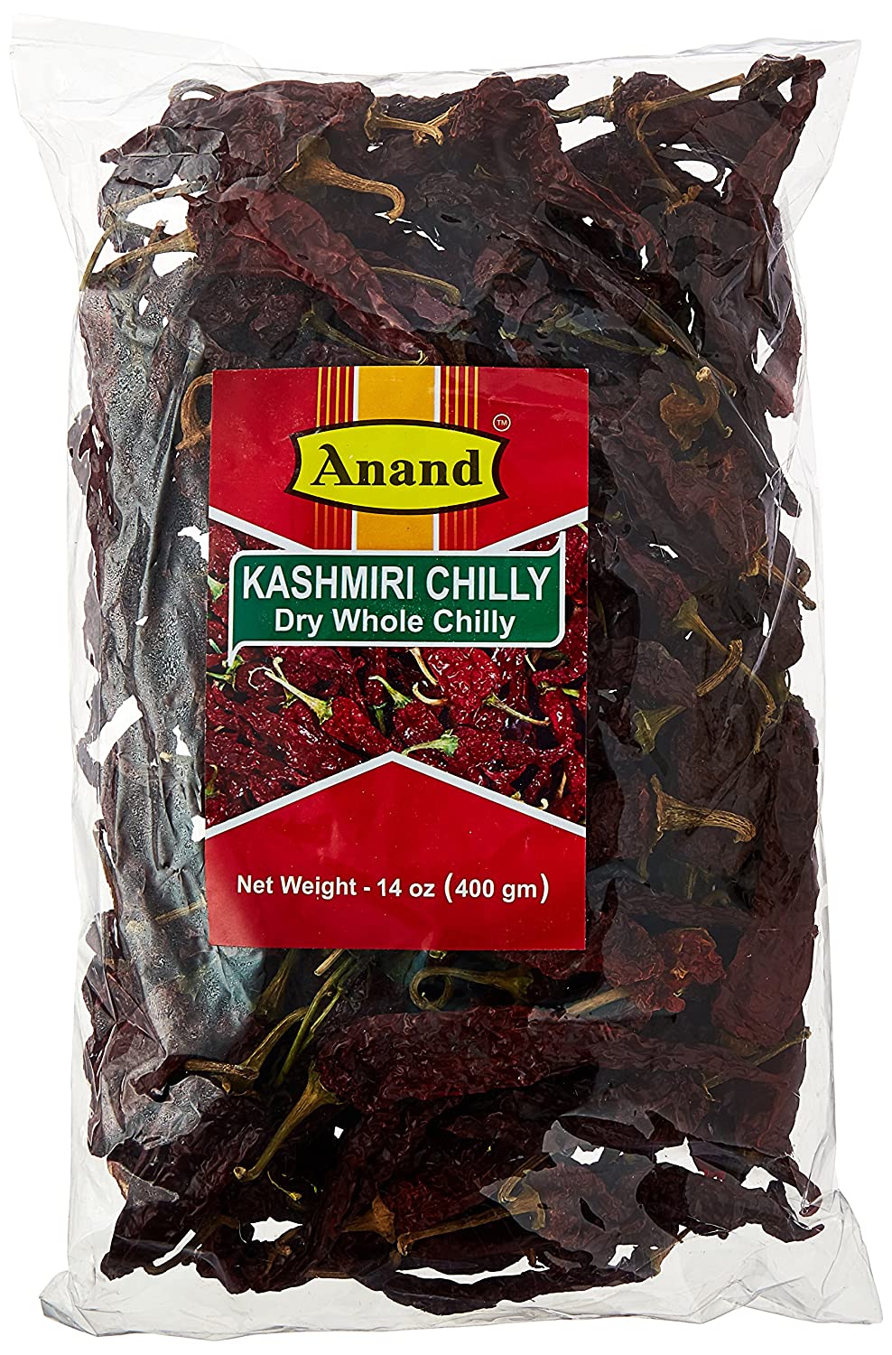 Anand Dry Whole Kashmiri Chillies 7 oz