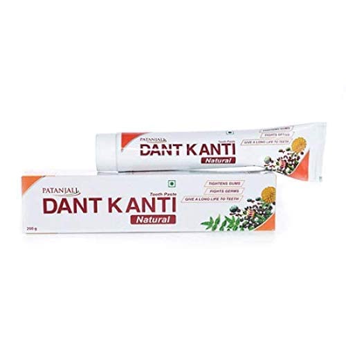 <p>Patanjali Dant Kanti Natural Toothpaste 200 gm - pack of 6</p>