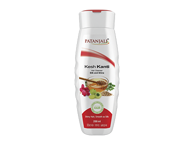 Baba Ramdev Patanjali Kesh Kanti Hair Cleanser Silk & Shine 200ml Natural Herbal - Mahaekart LLC