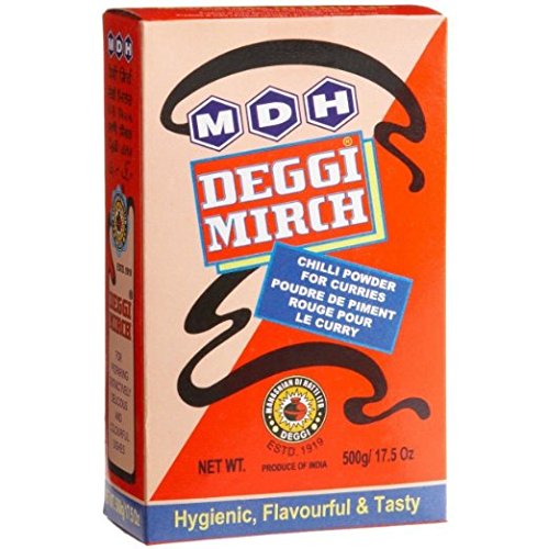 MDH Deggi Mirch, Chilli Powder for Curries 500 Grams