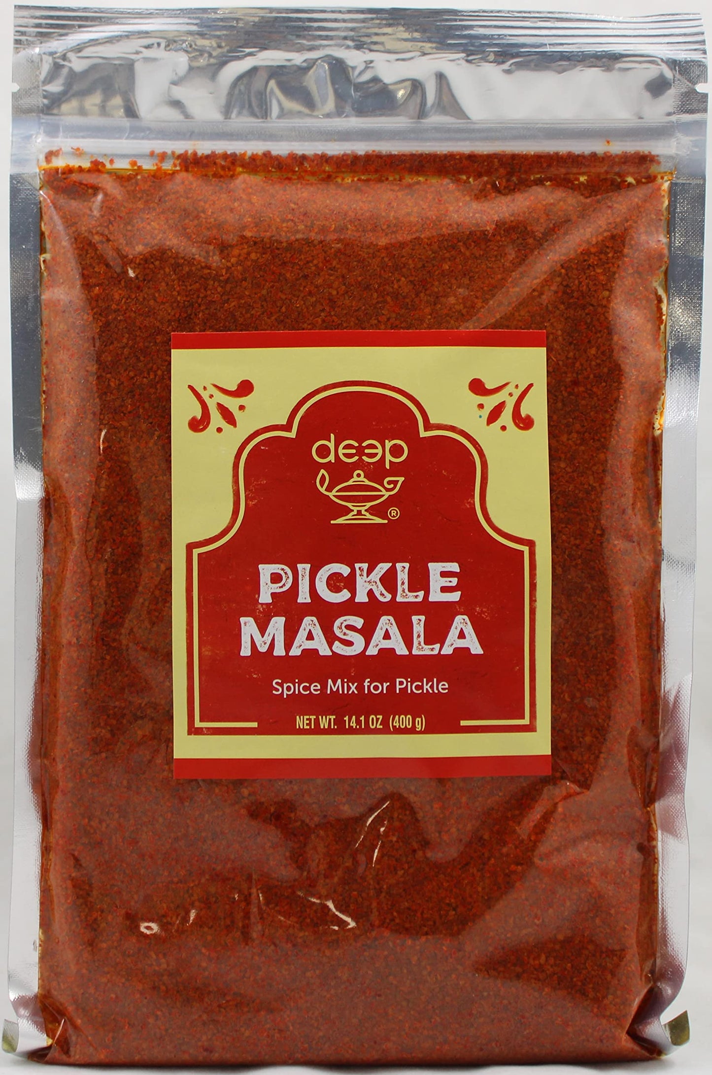 Deep Authentic Indian Spice Mix Blend Pickle Masala Powder - 14 Oz | Ready To Use Rich Aroma & Taste Of Achar | Mango | No Artificial Colours | Perfect For Cooking Pickles