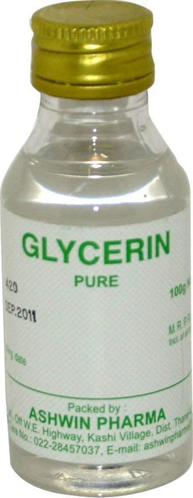 Ashwin 100ml / 3.5oz Glycerin Oil 100% PURE & ESSENTIAL